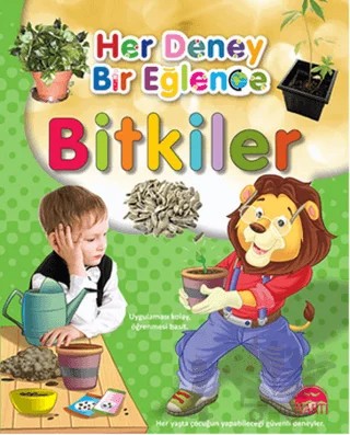 Her Deney Bir Eğlence - Bitkiler – Kolektif – Martı Çocuk Yayınları kitap kapağı