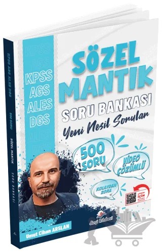 KPSS MEB-AGS ALES DGS Sözel Mantık Soru Bankası Çözümlü – Umut Cihan Arslan – Dizgi Kitap kitap kapağı