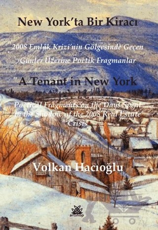 Newyork'ta Bir Kiracı – Volkan Hacıoğlu – Artshop Yayıncılık kitap kapağı