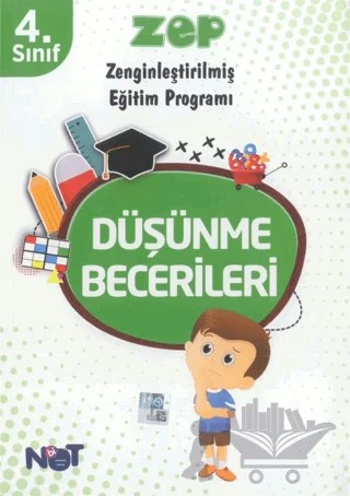 4. Sınıf ZEP - Düşünme Becerileri – Kolektif – Bi Not Yayınları kitap kapağı