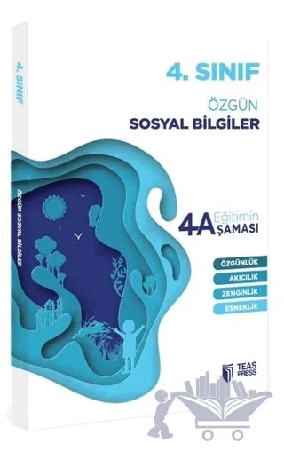 4. Sınıf Sosyal Bilgiler Eğitimin 4 Aşaması – Kolektif – Teas Press kitap kapağı