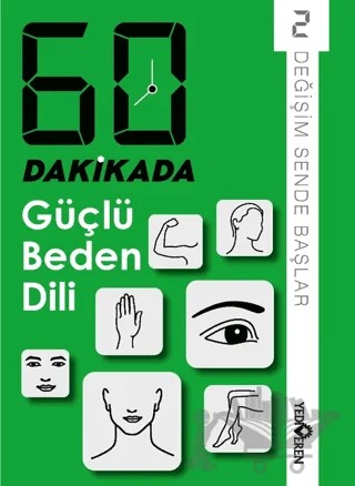 60 Dakikada Güçlü Beden Dili – Derleme – Yediveren Yayınları kitap kapağı
