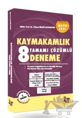 Kaymakamlık Denemeleri (Yeni Sisteme Göre) – Betül Kara, İsmail Özbek, Kutluay Kararlı, Yüksel Bilgili, Zeyit Tığılı – 4T Yayınları kitap kapağı