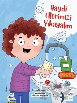 Haydi Ellerimiz Yıkayalım – Kolektif – Elma Çocuk kitap kapağı