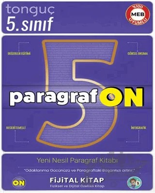 5. Sınıf ParagrafON Soru Bankası – Kolektif – Tonguç Akademi kitap kapağı