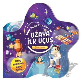 Uzaya İlk Uçuş – Elena Ulyeva – Dikkat Atölyesi Yayınları kitap kapağı