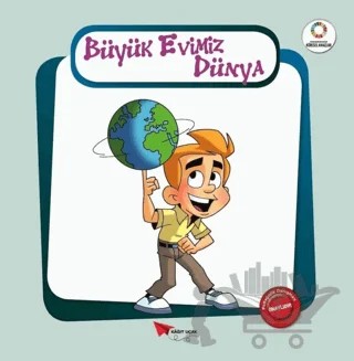 Büyük Evimiz Dünya - Yeşil Gezegenimiz – Kolektif – Kağıt Uçak Yayınları kitap kapağı