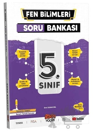 5. Sınıf Fen Bilimleri Soru Bankası – Emin Durakçıgil – Benim Hocam Yayınları kitap kapağı
