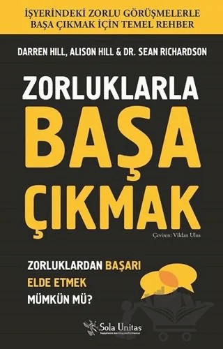 Zorluklarla Başa Çıkmak – Alison Hill, Darren Hill, Sean Richardson – Sola Unitas kitap kapağı