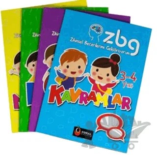 Limon Kıds ZBG / Zihinsel Becerilerimi Geliştiriyorum Seti 3-4 Yaş (4 Kitap) – Soner Öztürk – Coral Dağıtım kitap kapağı