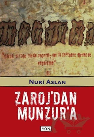 Zaroj’dan Munzur’a – Nuri Aslan – Yön Yayıncılık kitap kapağı