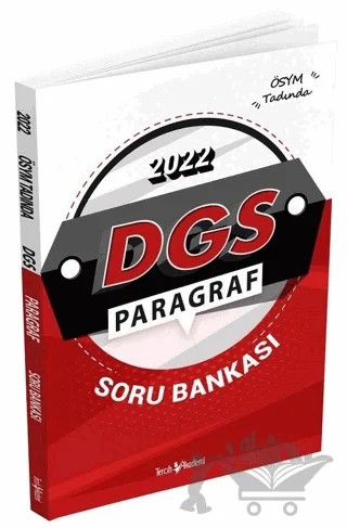 DGS Paragraf Soru Bankası – Kolektif – Tercih Akademi Yayınları kitap kapağı