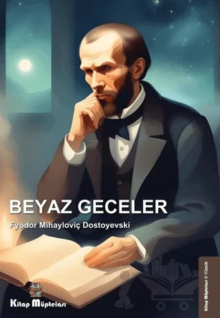 Beyaz Geceler – Fyodor Mihayloviç Dostoyevski – Kitap Müptelası Yayınları kitap kapağı