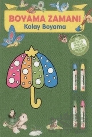 Boyama Zamanı: Kolay Boyama – Kolektif – Parıltı Yayınları kitap kapağı