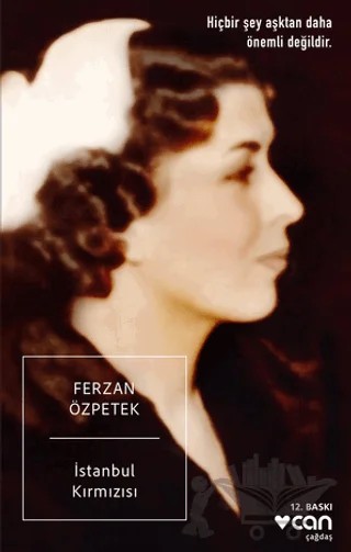 İstanbul Kırmızısı – Ferzan Özpetek – Can Yayınları kitap kapağı