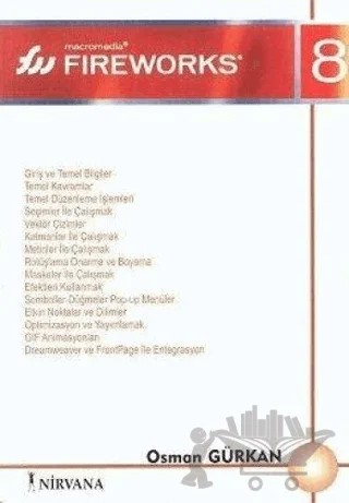 Macromedia Fireworks 8 – Osman Gürkan – Nirvana Yayınları kitap kapağı