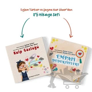 2’li Hikaye Seti (Kalp Gözlüğü & Empati Dedektifleri) – Eylem Türker, Şeyma Nur Sözer – Mahlas Çocuk Yayınları kitap kapağı