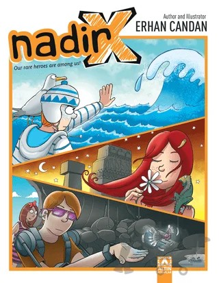 Nadir-X – Erhan Candan – Altın Kitaplar kitap kapağı