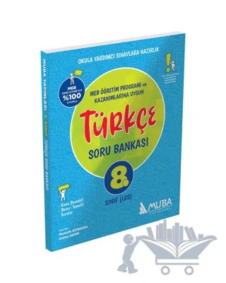 8. Sınıf Türkçe Soru Bankası – Mustafa Güneser – Muba Yayınları kitap kapağı