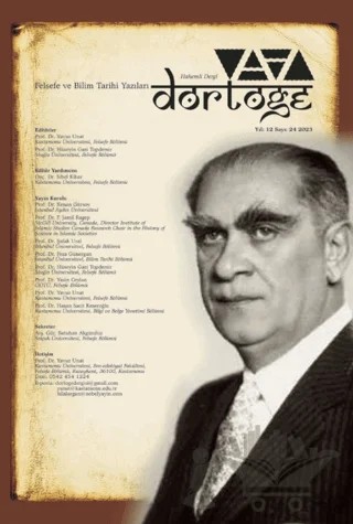 Dörtöğe Felsefe ve Bilim Tarihi Yazıları Hakemli Dergi Yıl: 12 Sayı 24 – Dörtöğe Dergisi kitap kapağı