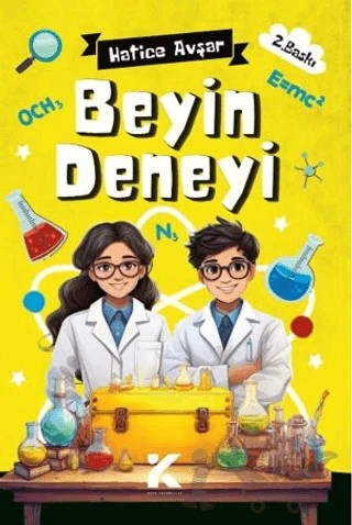 Beyin Deneyi – Hatice Avşar – Kiba Yayımcılık kitap kapağı