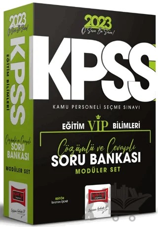 Yargı Yayınları 2023 KPSS Eğitim Bilimleri Tamamı Çözümlü VİP Modüler Soru Bankası Seti – Kolektif – Yargı Yayınevi kitap kapağı