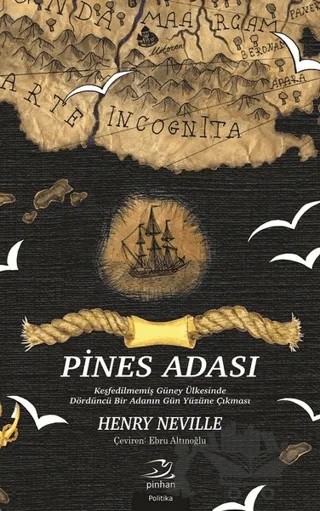 Pines Adası – Henry Neville – Pinhan Yayıncılık kitap kapağı