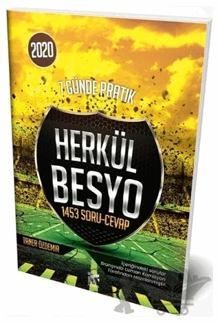 7 Günde Pratik Herkül Besyo 1453 Soru-Cevap – Taner Özdemir – Modus Yayınları kitap kapağı