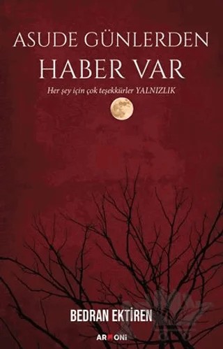 Asude Günlerden Haber Var – Bedran Ektiren – Armoni Yayıncılık kitap kapağı