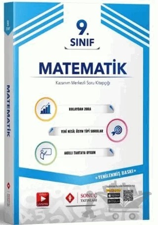 9. Sınıf Matematik Kazanım Merkezli Soru Kitapçığı – Kolektif – Sonuç Yayınları kitap kapağı