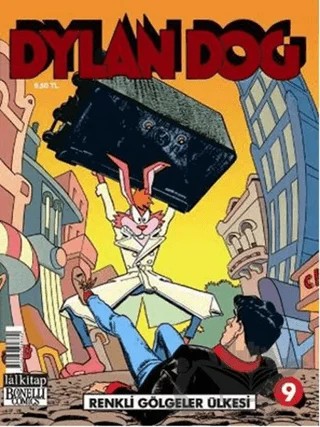 Dylan Dog Sayı: 9 - Renkli Gölgeler Ülkesi – Luigi Mignacco – Lal Kitap kitap kapağı