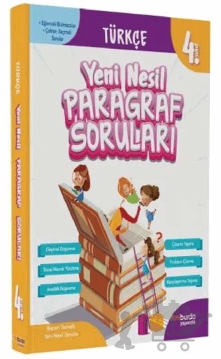 4. Sınıf Türkçe Yeni Nesil Paragraf Soruları – Kolektif – ONburda Yayınları kitap kapağı