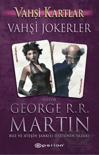Vahşi Jokerler - Vahşi Kartlar 3 – George R. R. Martin – Epsilon Yayınevi kitap kapağı