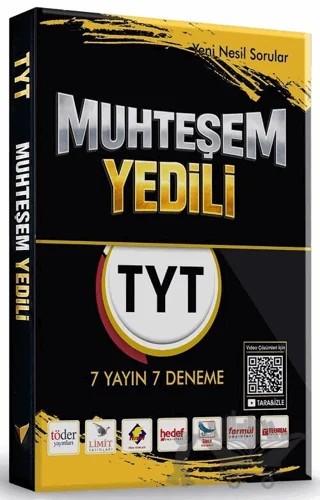 YKS TYT Muhteşem Yedili 7 Yayın 7 Deneme – Kolektif – Teorem Yayıncılık kitap kapağı
