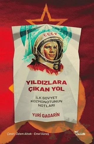 Yıldızlara Çıkan Yol – Yuri Gagarin – Yazılama Yayınevi kitap kapağı