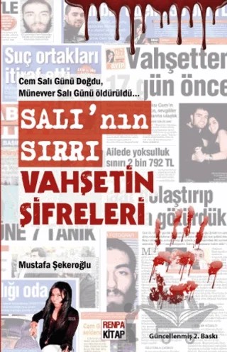 Salı’nın Sırrı Vahşetin Şifreleri – Mustafa Şekeroğlu – Renpa Kitap kitap kapağı