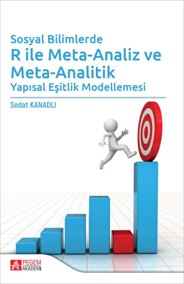 Sosyal Bilimlerde R ile Meta-Analiz ve Meta-Analitik – Sedat Kanadlı – Pegem Akademi Yayıncılık kitap kapağı