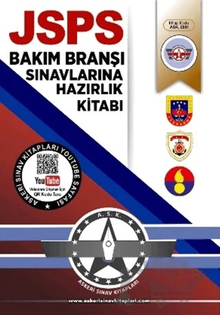 JSPS Bakım Sınıfı Hazırlık Kitabı Konu Anlatımı - Soru Bankası - Deneme Testleri (2 Kitap) – Kolektif – Askeri Sınav Kitapları kitap kapağı