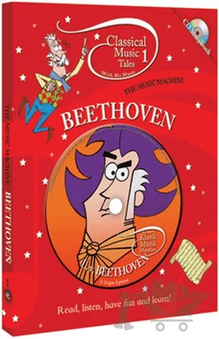 Beethoven - The Music Machine – Neşe Türkeş – Doğan Egmont Yayıncılık kitap kapağı