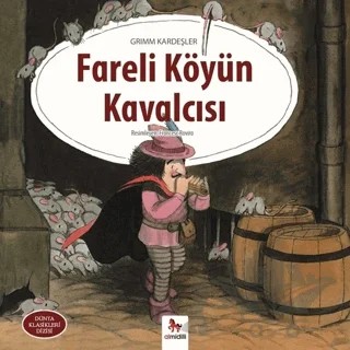Fareli Köyün Kavalcısı – Grimm Kardeşler – Almidilli kitap kapağı
