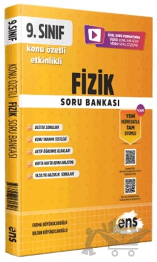 9. Sınıf Fizik Etkinlikli Soru Bankası – Kolektif – ENS Yayınları kitap kapağı