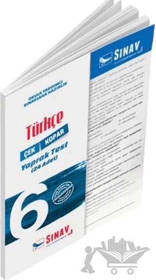 6. Sınıf Türkçe Yaprak Test – Kolektif – Sınav Yayınları kitap kapağı