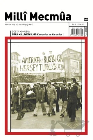 Milli Mecmua Sayı 22 / Eylül - Ekim 2021 – Milli Mecmua Dergisi kitap kapağı