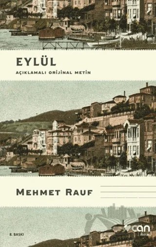 Eylül – Mehmet Rauf – Can Yayınları kitap kapağı