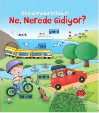 Ne, Nerede Gidiyor? - İlk Kelimeler Kitabım – Rosalinde Bonnet – Mikado Yayınları kitap kapağı