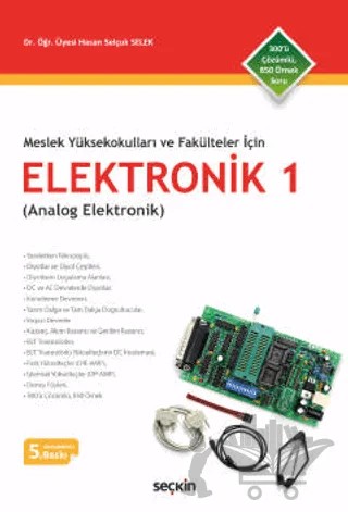 Elektronik 1 – Hasan Selçuk Selek – Seçkin Yayıncılık kitap kapağı