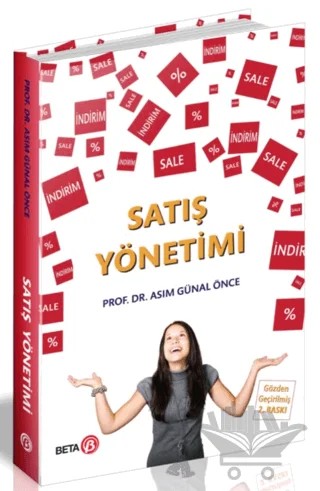 Satış Yönetimi – Asım Günal Önce – Beta Yayınevi kitap kapağı