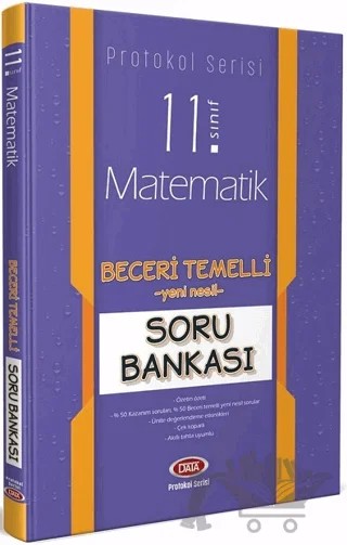 11. Sınıf Matematik Beceri Temelli Soru Bankası Protokol Serisi – Kolektif – Data Yayınları kitap kapağı