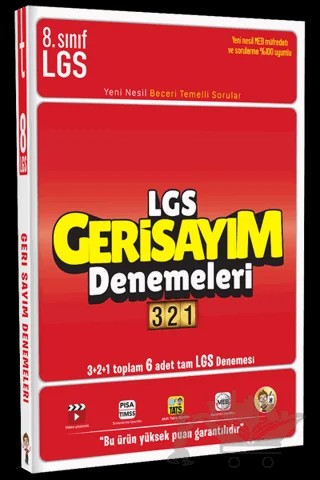LGS Geri Sayım Denemeleri 321 – Kolektif – Tonguç Akademi kitap kapağı