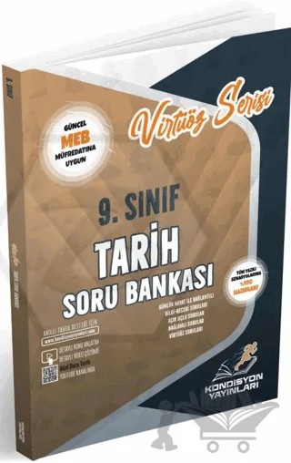 9. Sınıf Tarih Virtöz Serisi Soru Bankası – Kolektif – Kondisyon Yayınları kitap kapağı